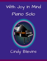 With Joy In Mind piano sheet music cover